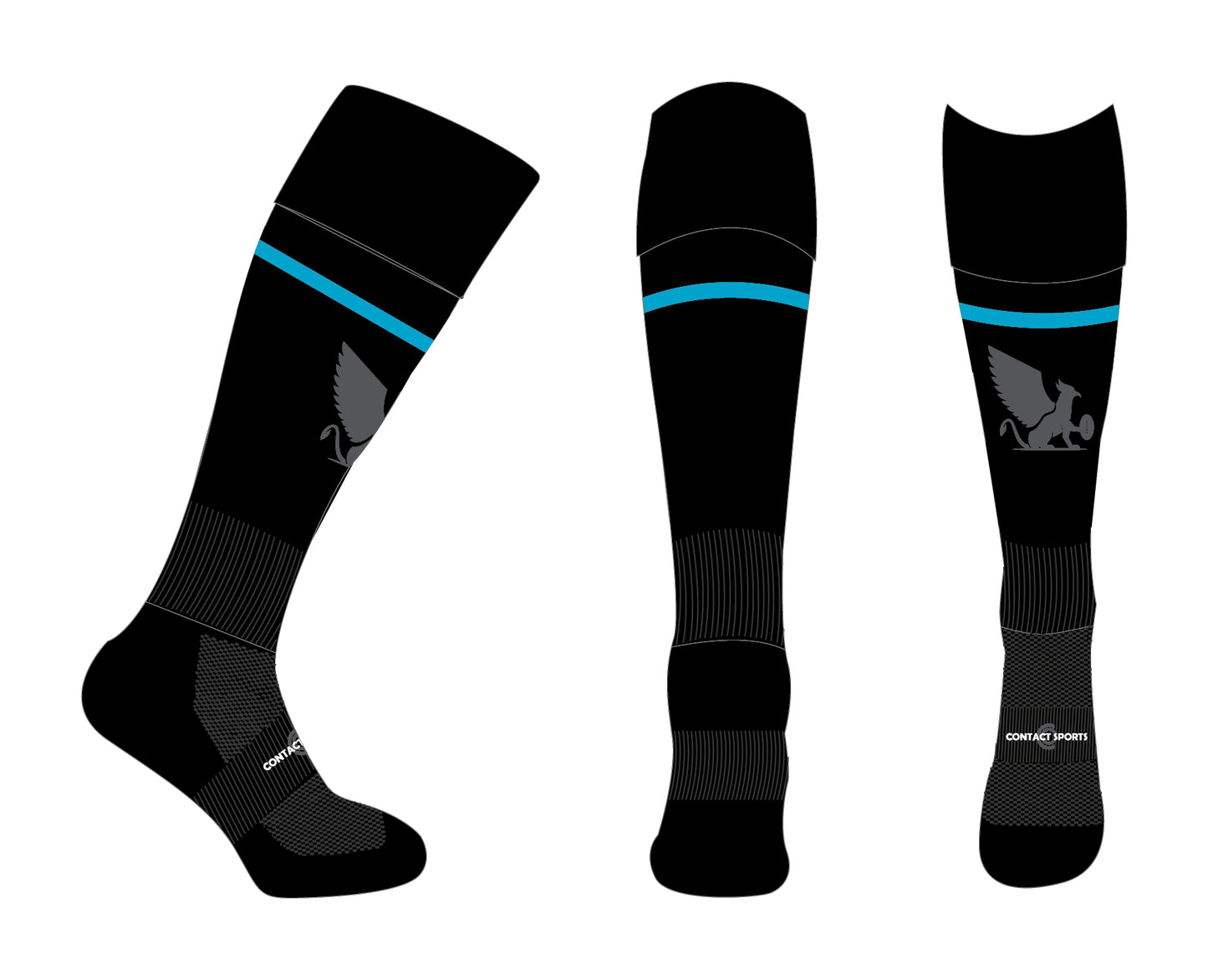 Rainbow Griffins Rugby Socks